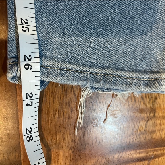 Abercrombie and fitch NWT women's super skinny ankle distressed blue jeans sz 8 - Picture 7 of 7